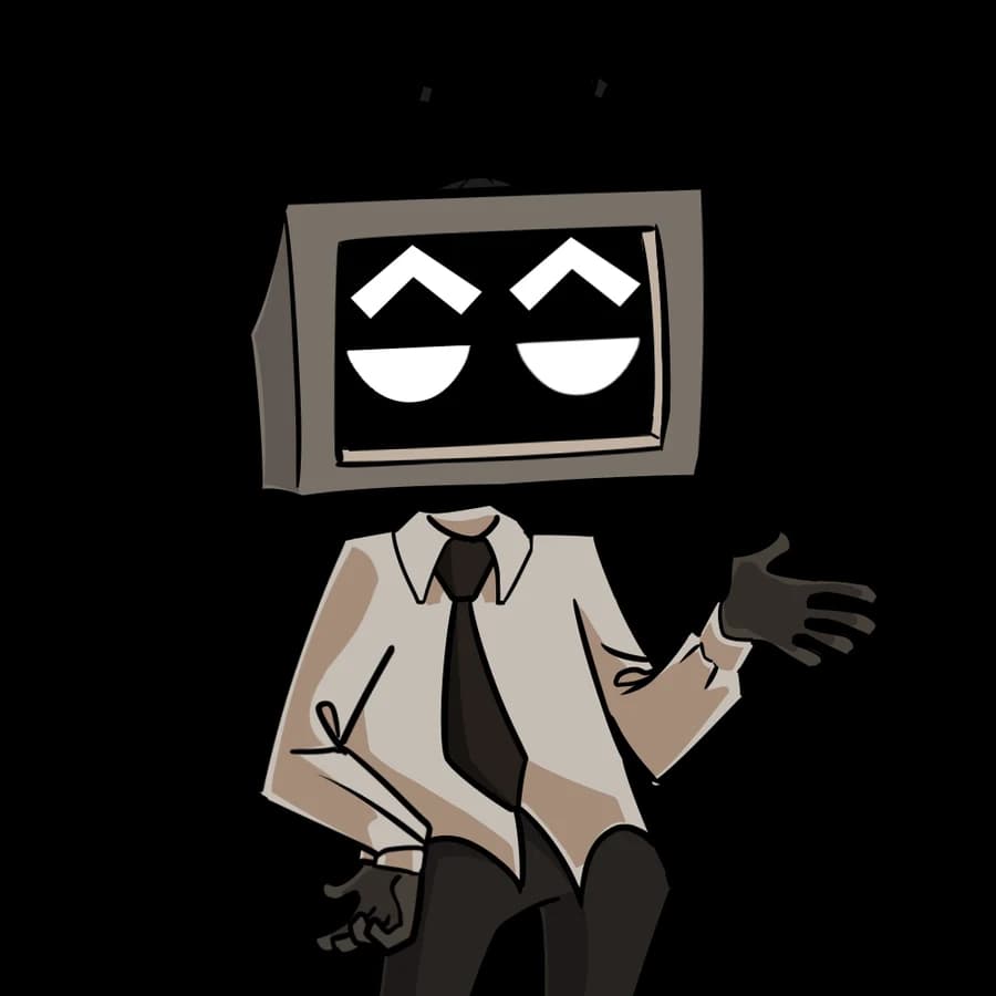 The mascot gesturing toward the contact details
